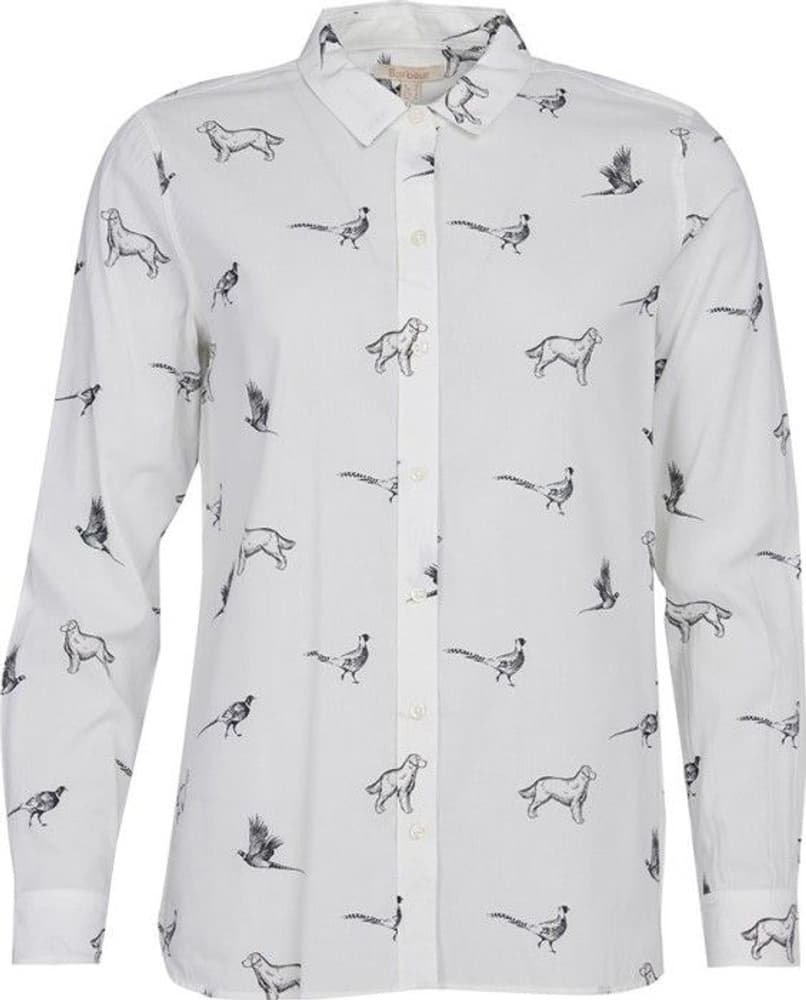 W's Safari Shirt Off White Dog Print, view: 0