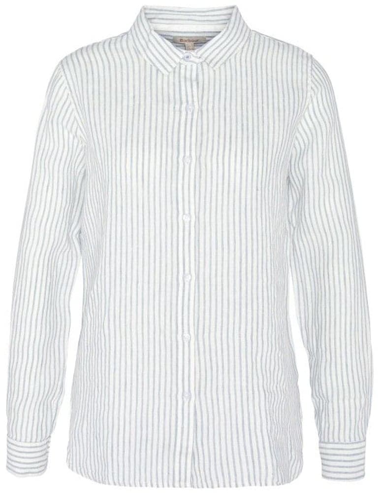 W's Marine Linen Shirt Chambray Stripe, view: 0