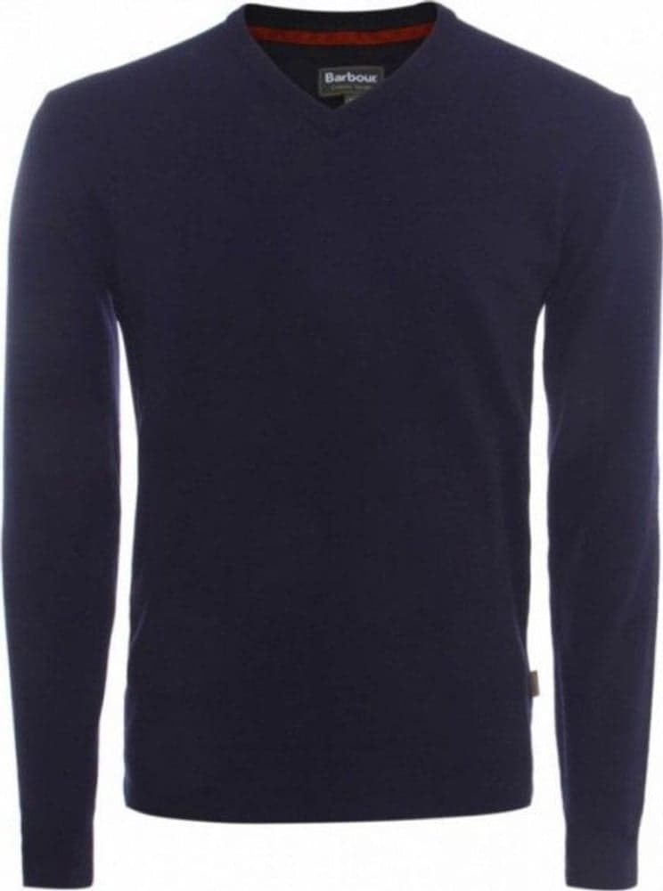 M's Harrow V-Neck Sweater Navy, view: 0