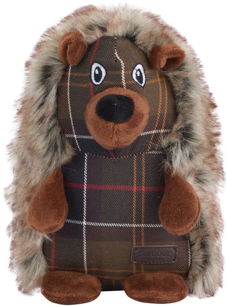 Dog Hedgehog Toy Brown/Tartan, view: 0