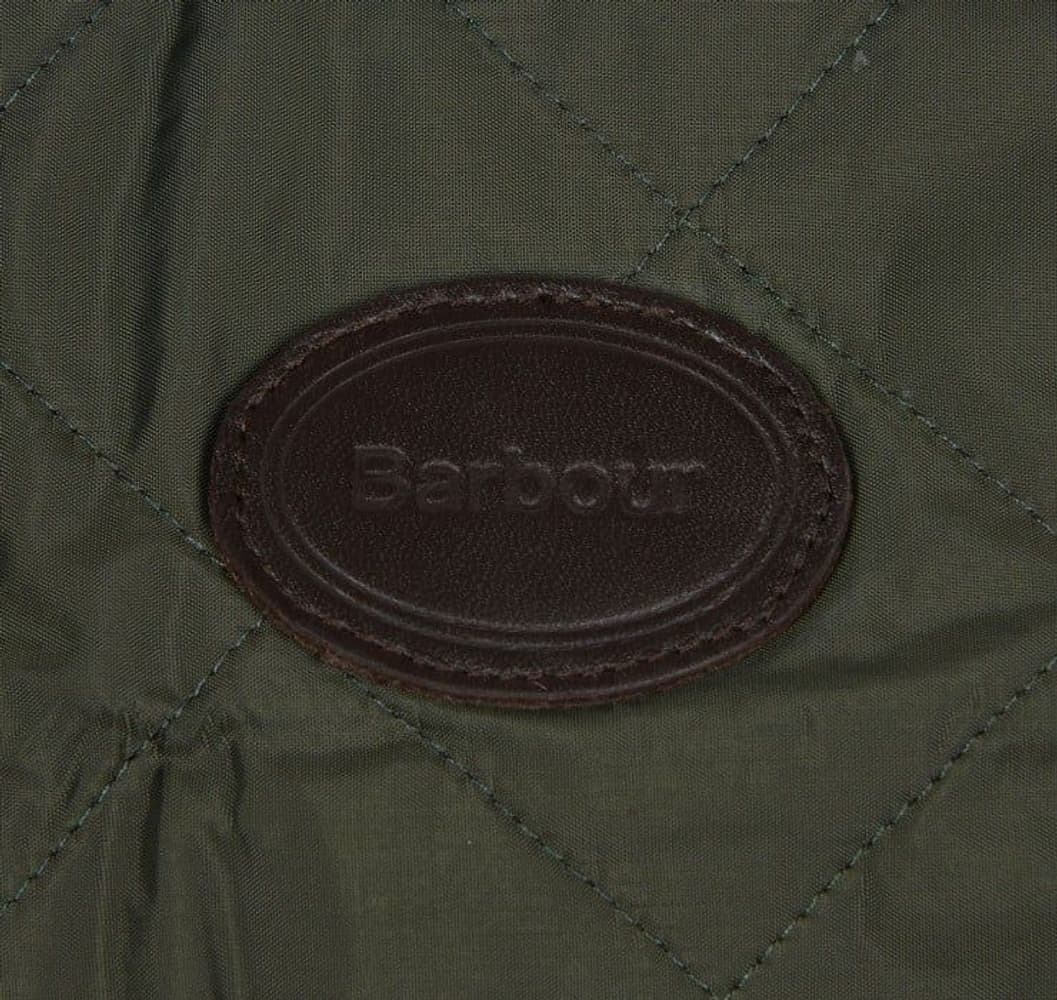 Quilted Dog Coat Olive, view: 4