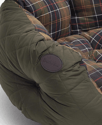 Quilted Dog Bed 30'' Olive - view: 3
