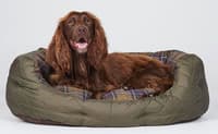 Quilted Dog Bed 30'' Olive - view: 5