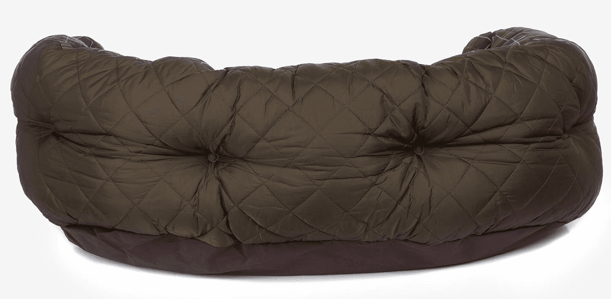 Quilted Dog Bed 35'' Olive, view: 2