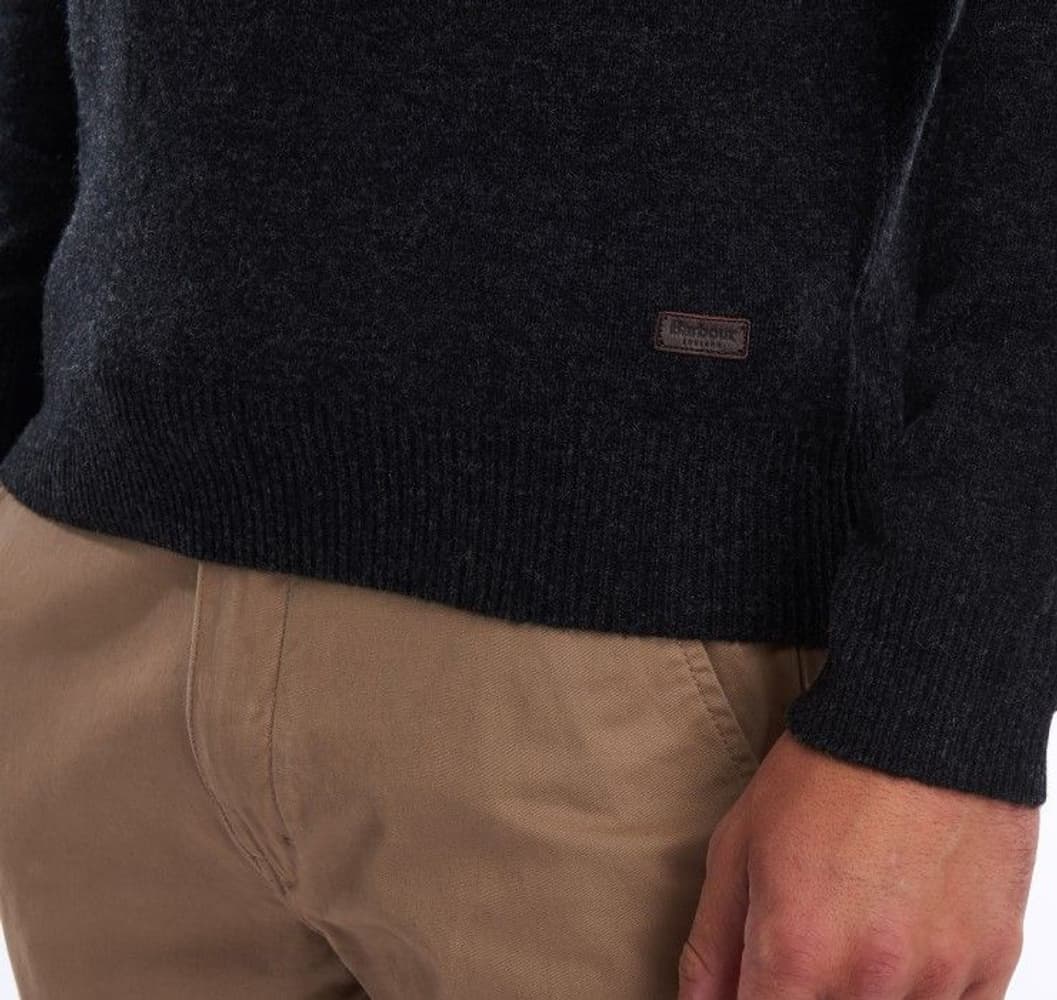 M's Patch Crew Neck Charcoal, view: 2