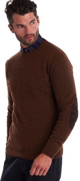 M's Patch Crew Neck Warm Ginger, view: 1