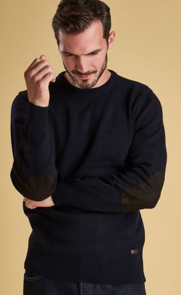 M's Patch Crew Neck Navy, view: 4