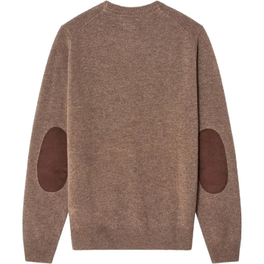 M's Patch Crew Neck Dk Stone, view: 1
