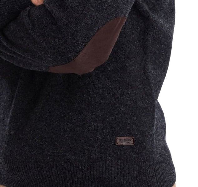 M's Patch Crew Neck Charcoal, view: 3