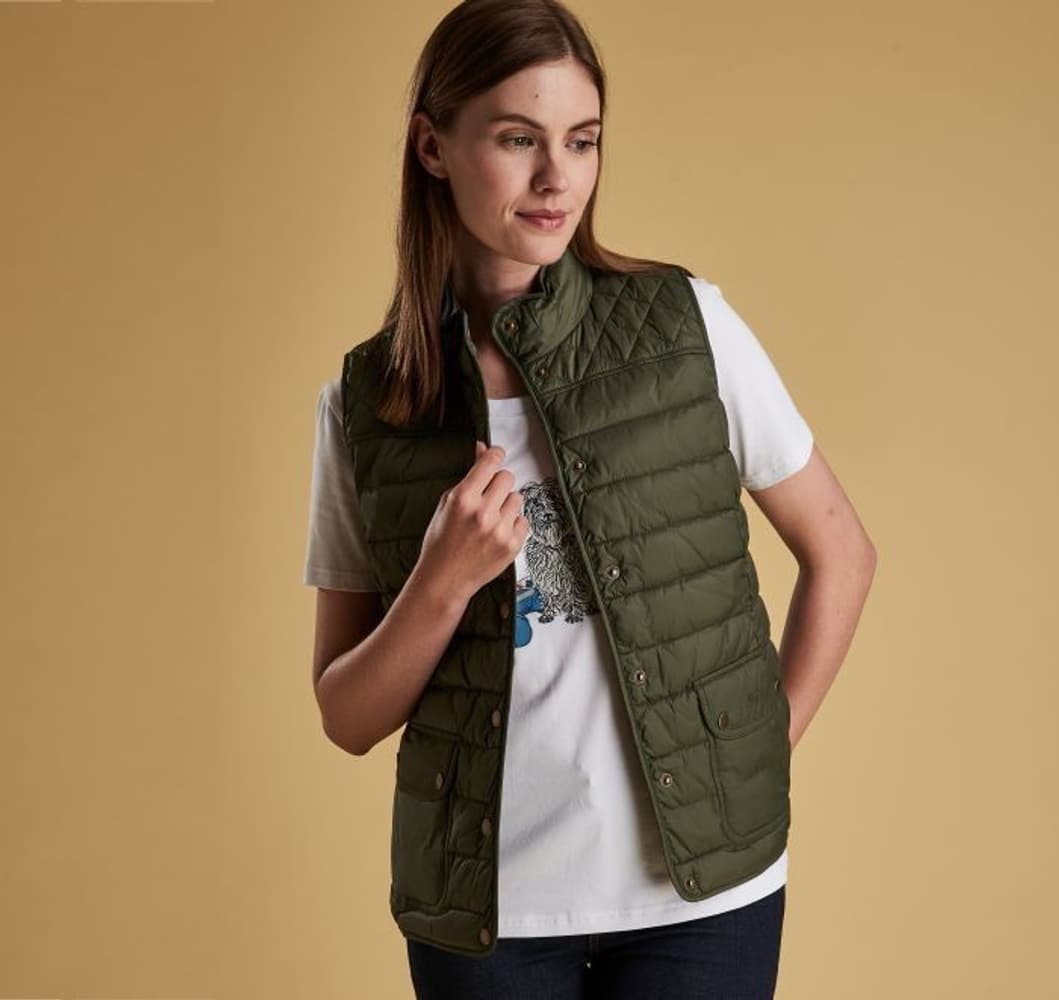W's Dovedale Gilet Olive, view: 2