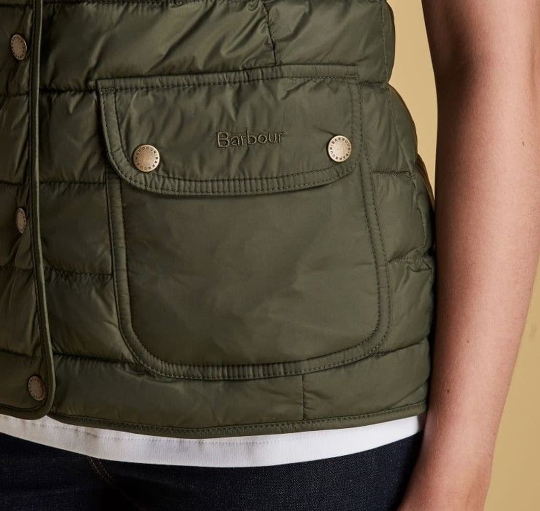 W's Dovedale Gilet Olive, view: 5