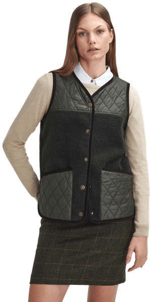 W's Brambles Gilet Olive/Classic, view: 4