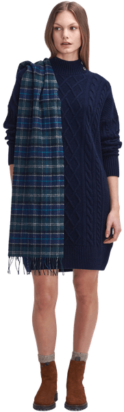 W's Clarence Dress Navy Woodland Floral, view: 5