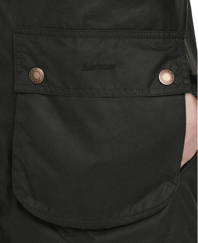 W's Tain Wax Jacket Sage, view: 6