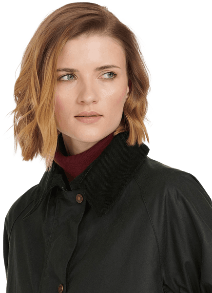 W's Tain Wax Jacket Sage, view: 1