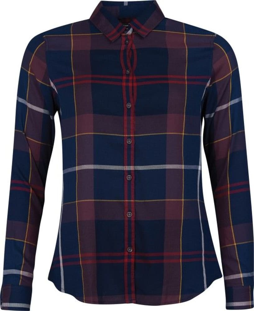 W's Moorland Shirt Navy Check (2019), view: 0