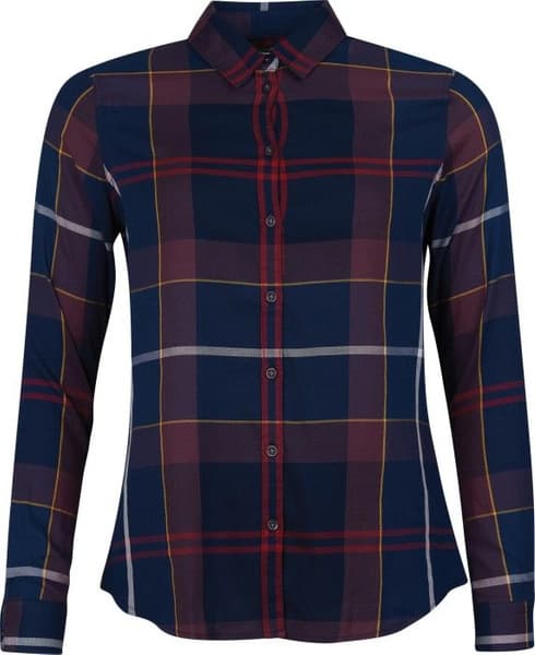 W's Moorland Shirt Navy Check (2019), view: 0
