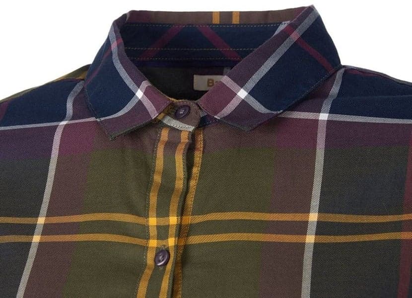 W's Moorland Shirt Olive Check, view: 2