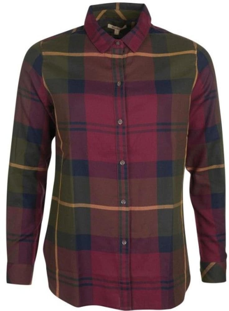 W's Moorland Shirt Elderberry Check, view: 0