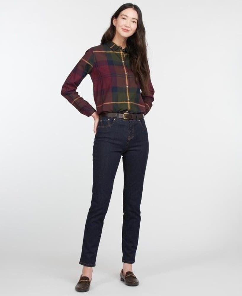 W's Moorland Shirt Elderberry Check, view: 5