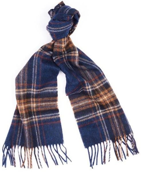 Elwood Scarf Plaid Dark Blue, view: 0