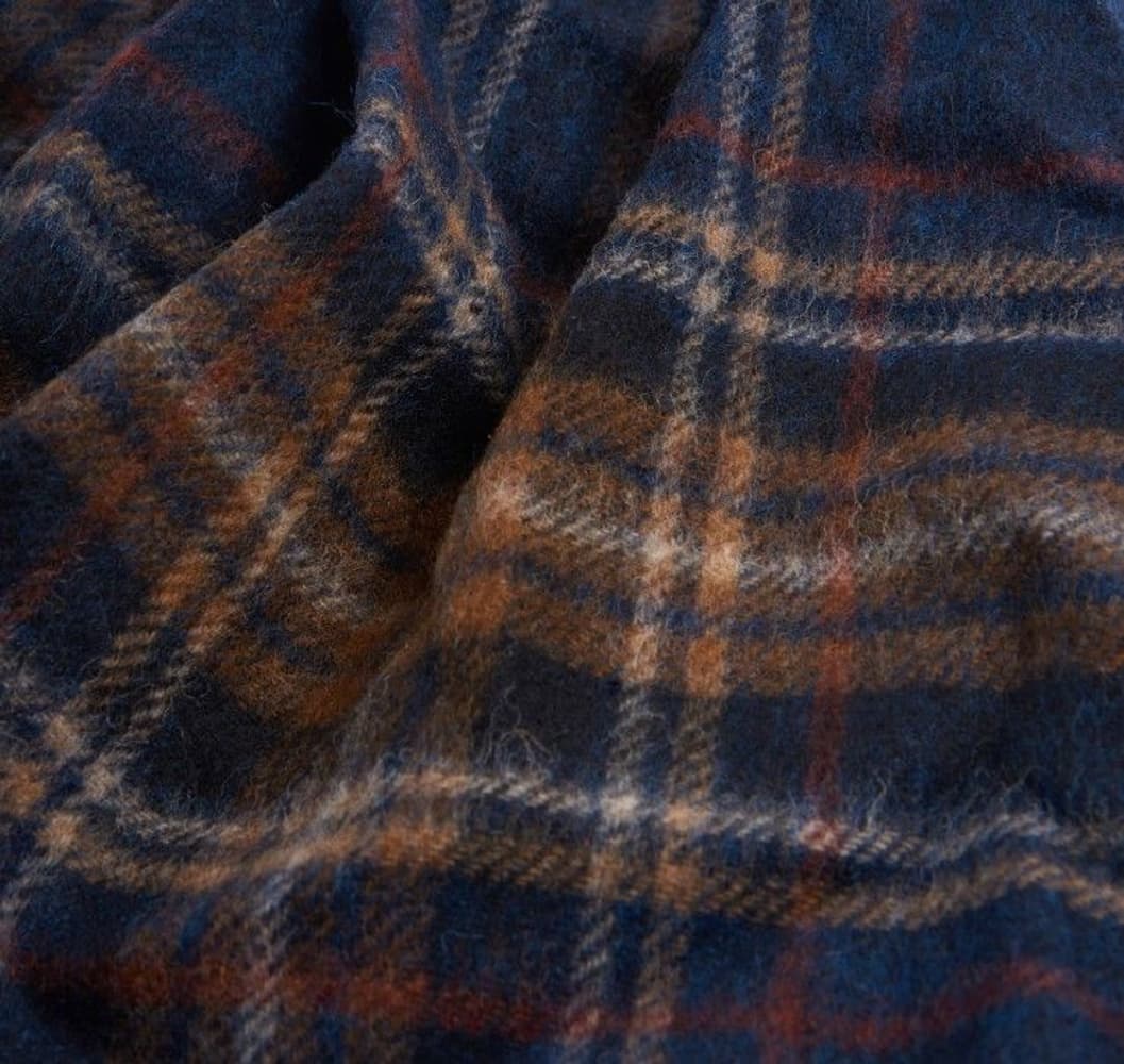 Elwood Scarf Plaid Dark Blue, view: 1
