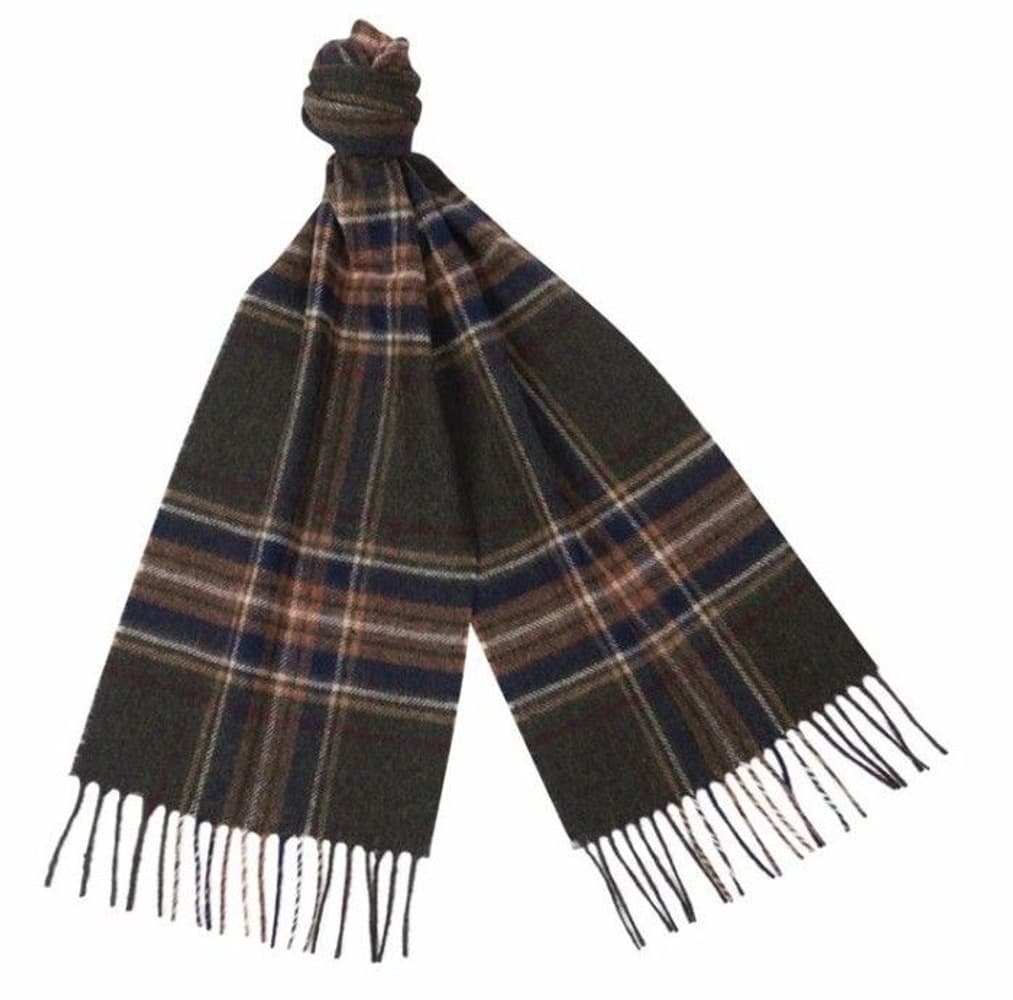 Elwood Scarf Plaid Olive, view: 0