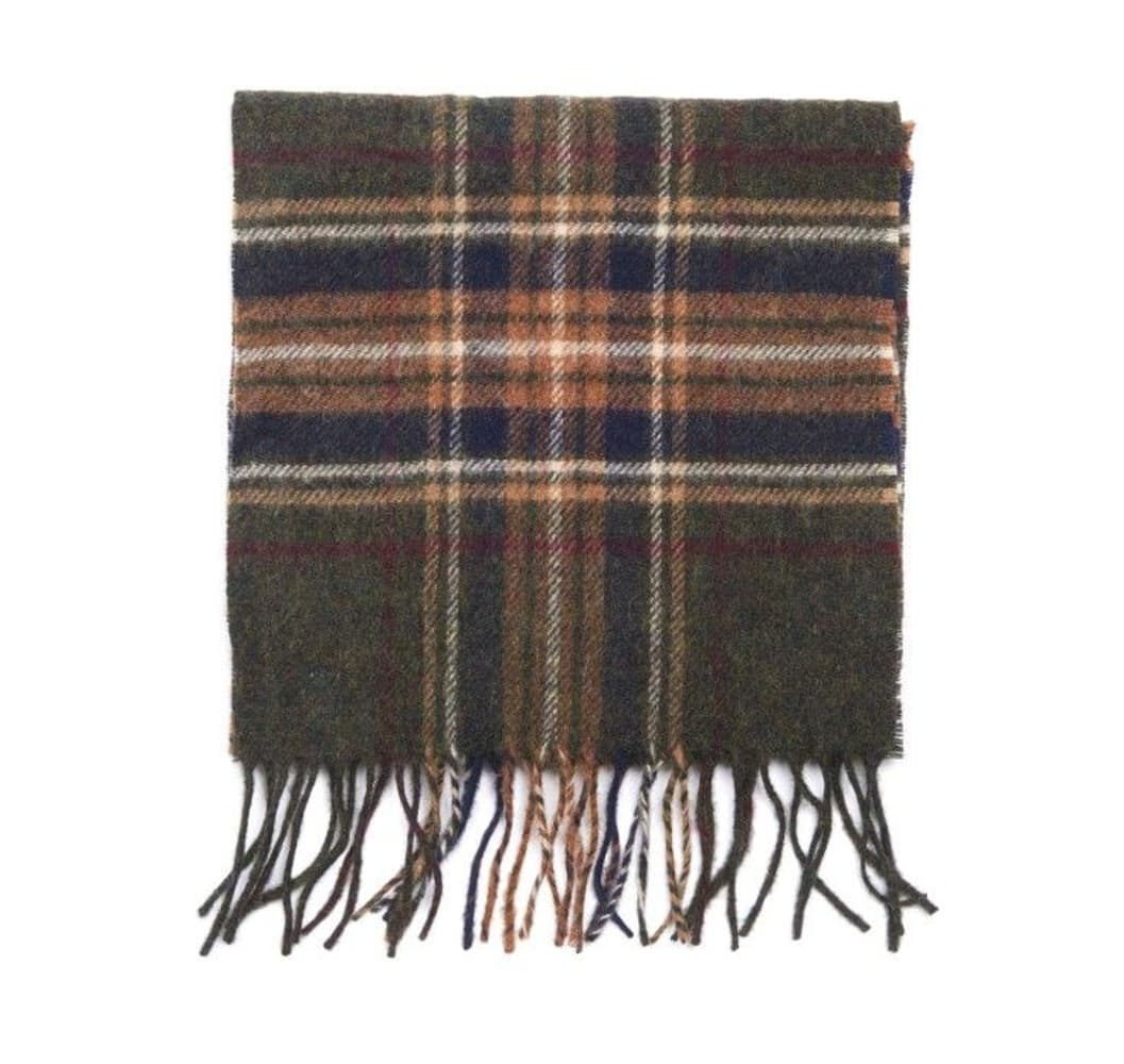 Elwood Scarf Plaid Olive, view: 1