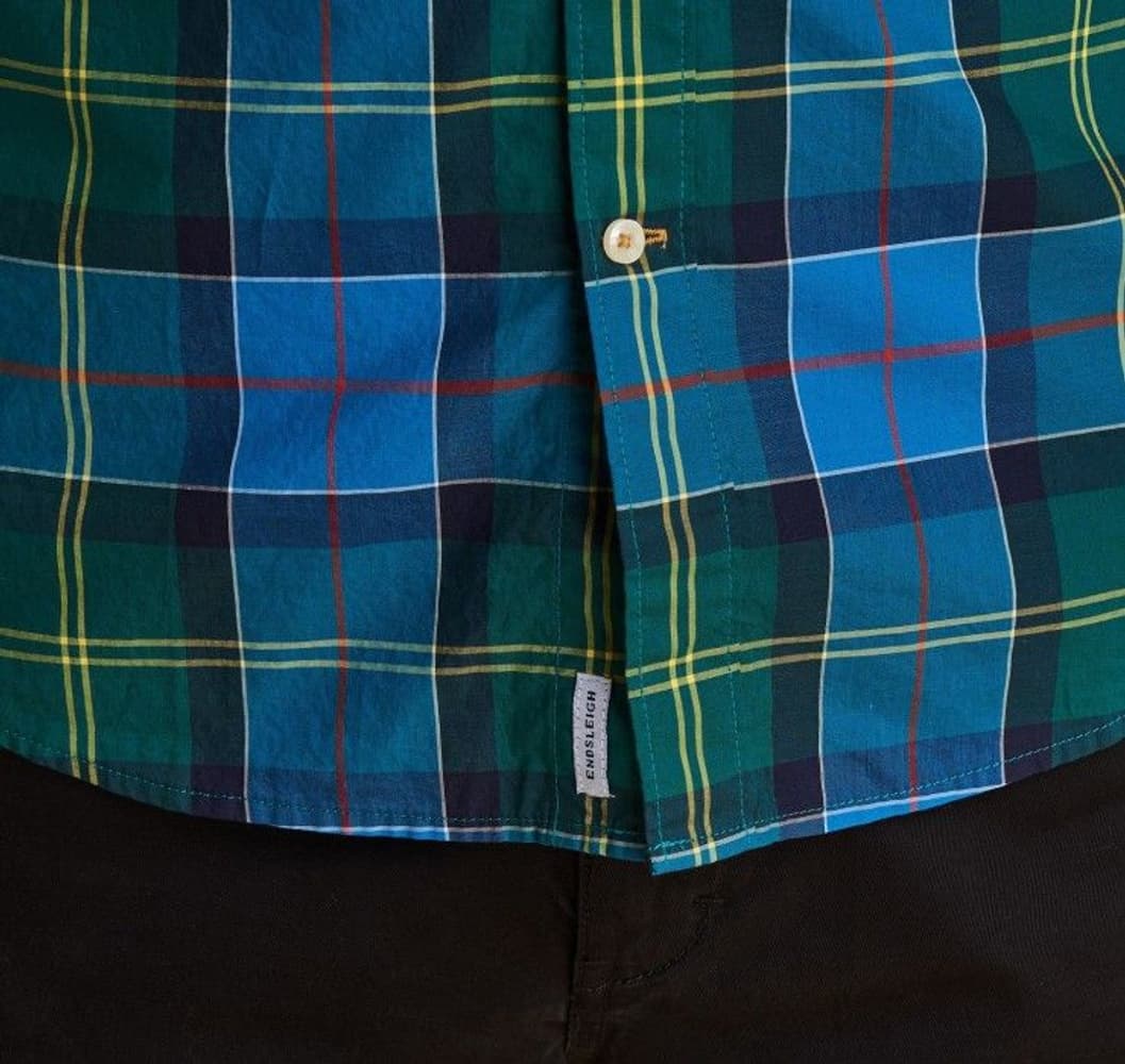 M's Toward L/S Shirt Tailored Fit Blue, view: 5