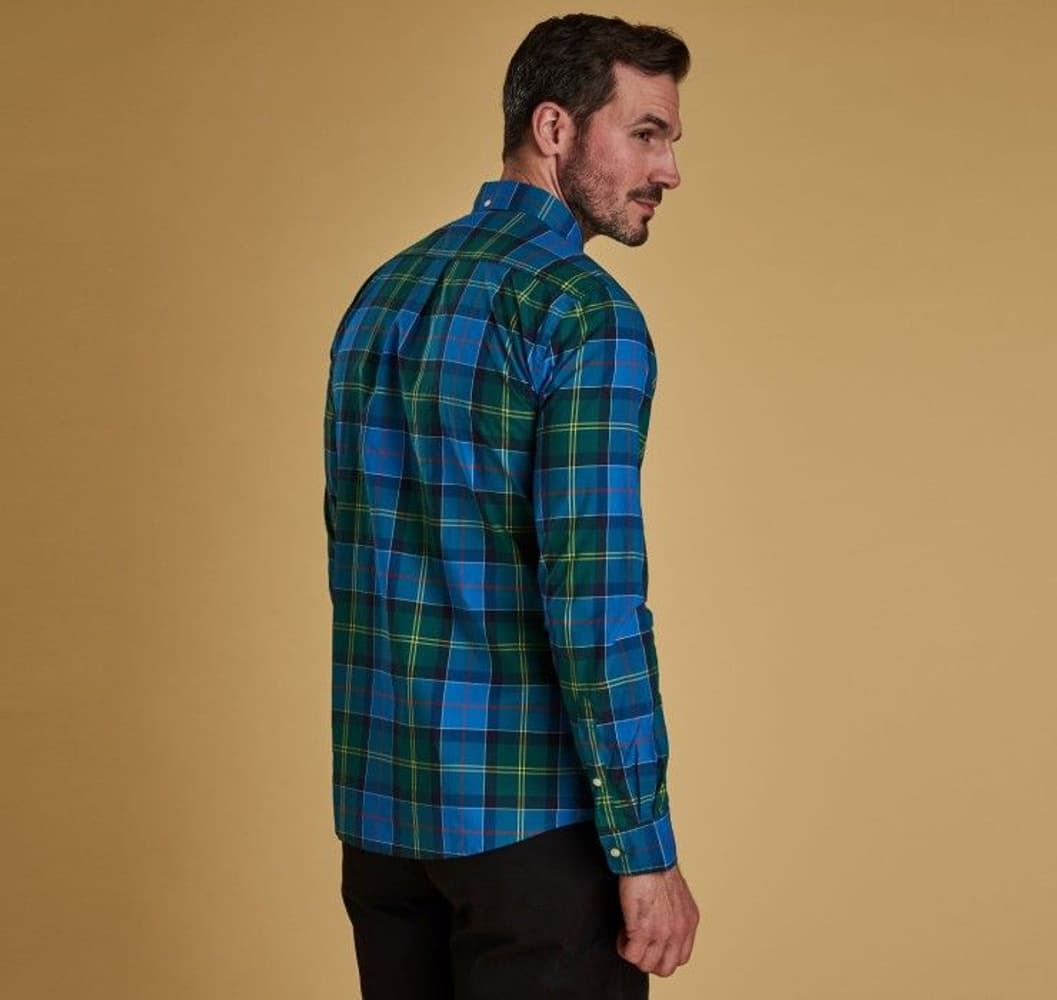 M's Toward L/S Shirt Tailored Fit Blue, view: 2