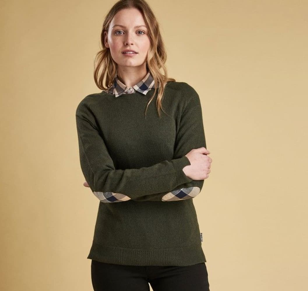 W's Pendle Crew Neck Olive, view: 1