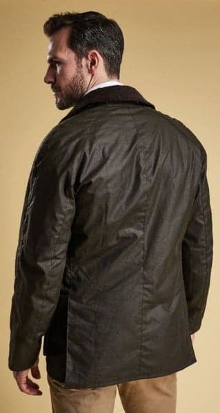 M's Ashby Wax Jacket Olive, view: 3