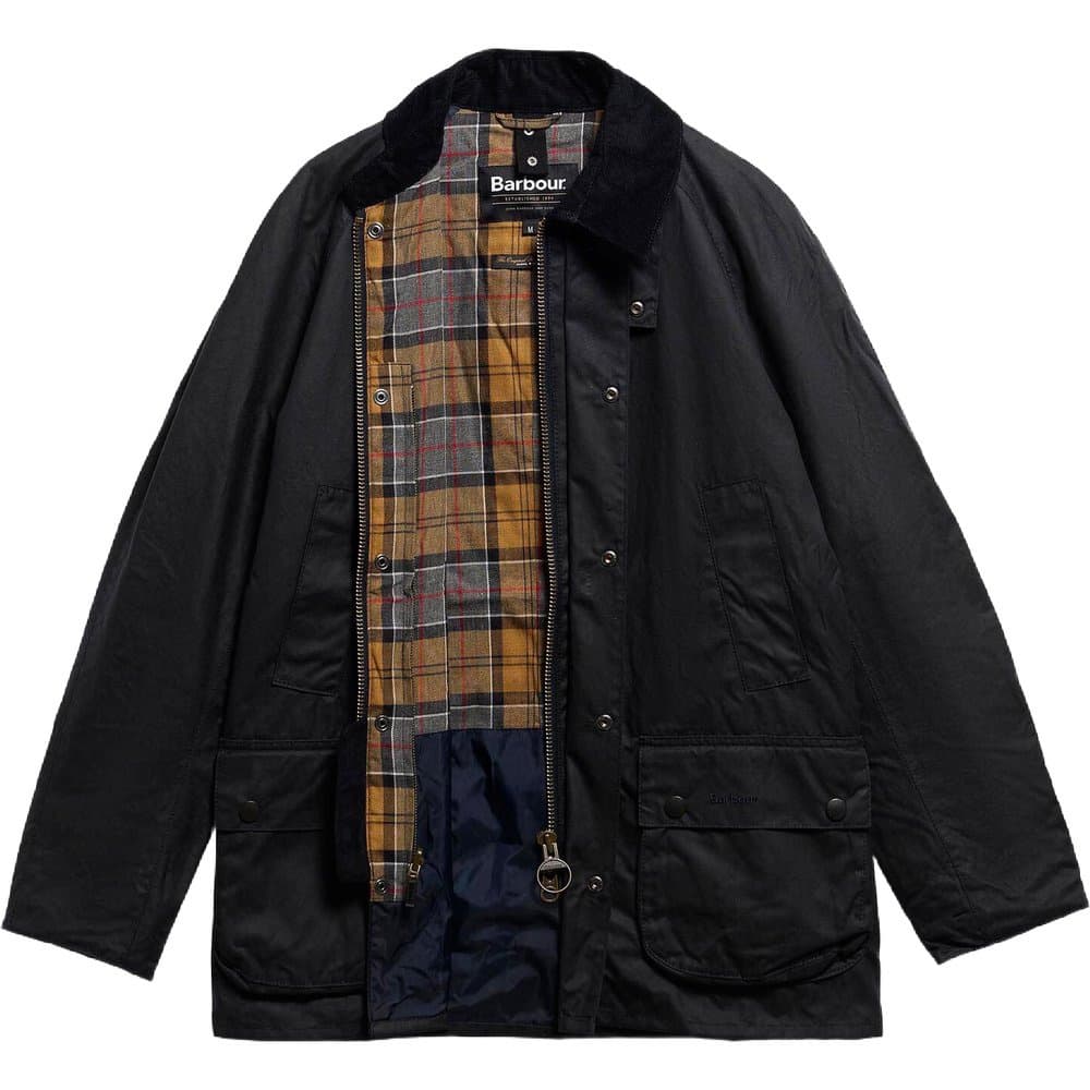 M's Ashby Wax Jacket Navy, view: 1