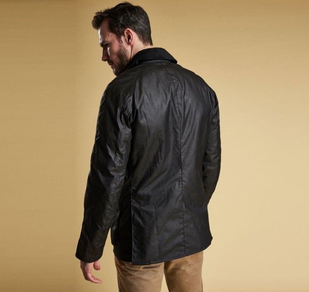 M's Ashby Wax Jacket Black, view: 3