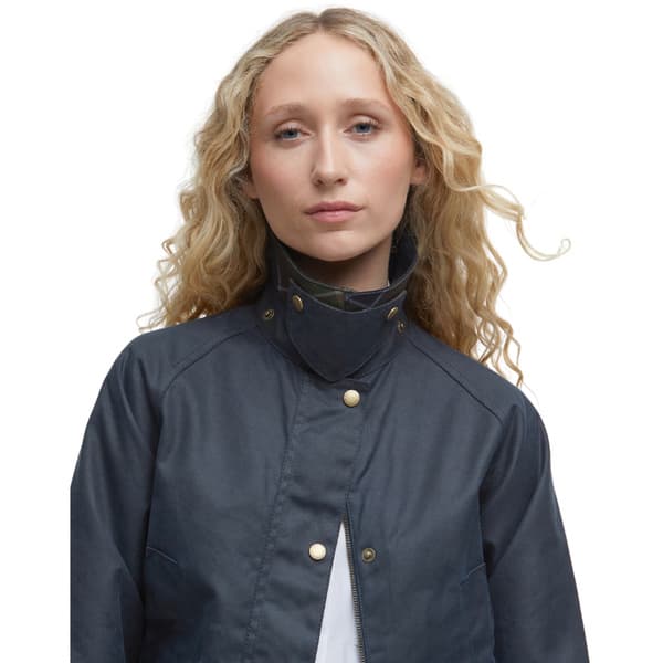W's Acorn Wax Jacket Navy, view: 6