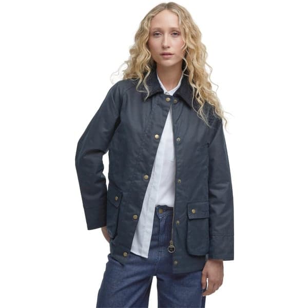 W's Acorn Wax Jacket Navy, view: 1