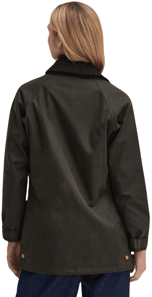 W's Acorn Wax Jacket Olive, view: 2