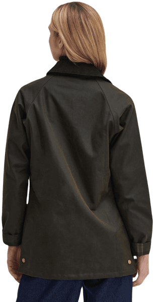 W's Acorn Wax Jacket Olive, view: 2