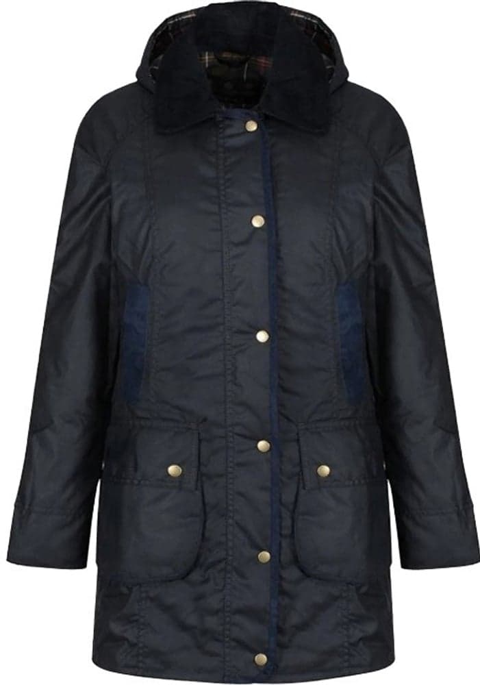 W's Bower Wax Jacket Navy/Classic, view: 0