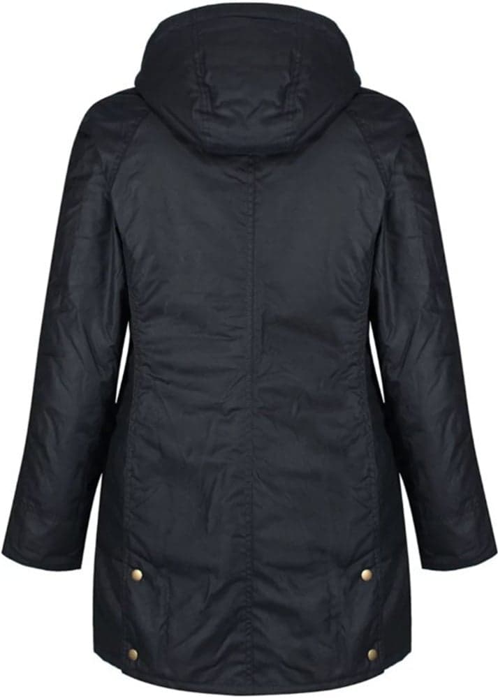 W's Bower Wax Jacket Navy/Classic, view: 1