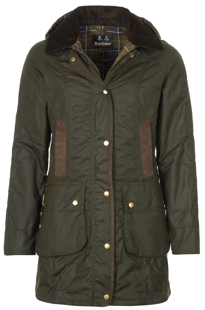 W's Bower Wax Jacket Olive, view: 0