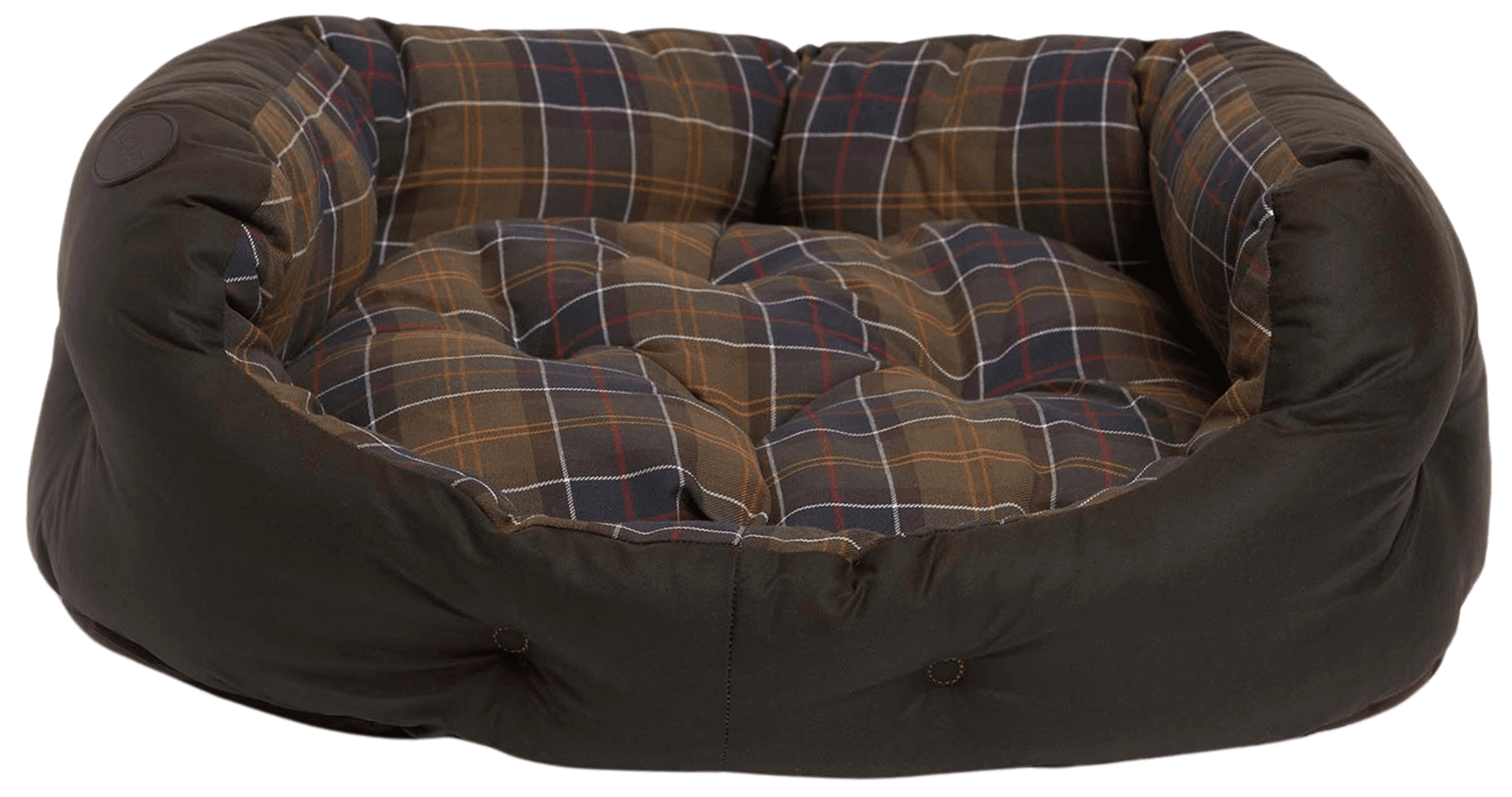 Wax/Cotton Dog Bed 30'' Classic/Olive, view: 0