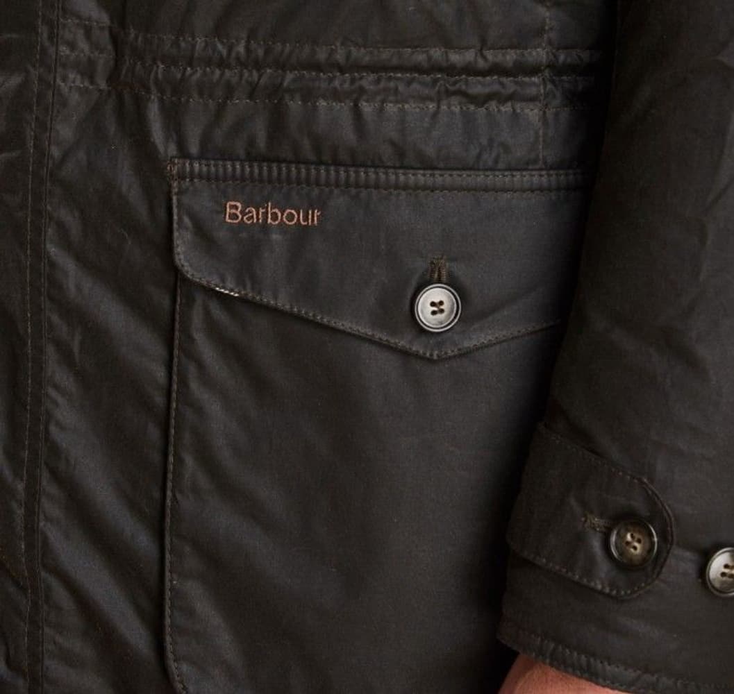 M's Crieff Wax Jacket Olive, view: 6