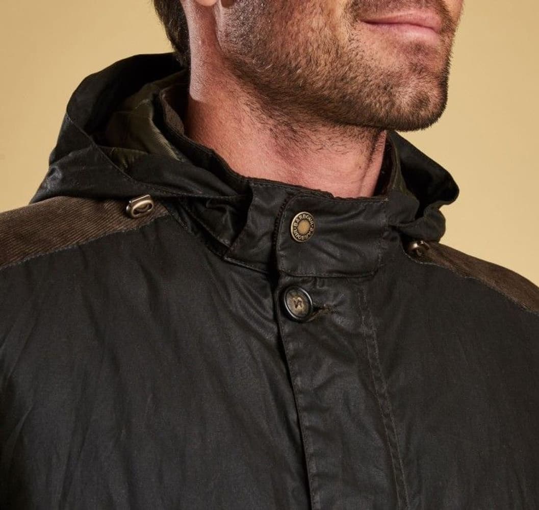 M's Crieff Wax Jacket Olive, view: 5