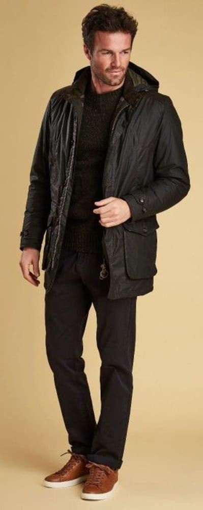 M's Crieff Wax Jacket Olive, view: 4