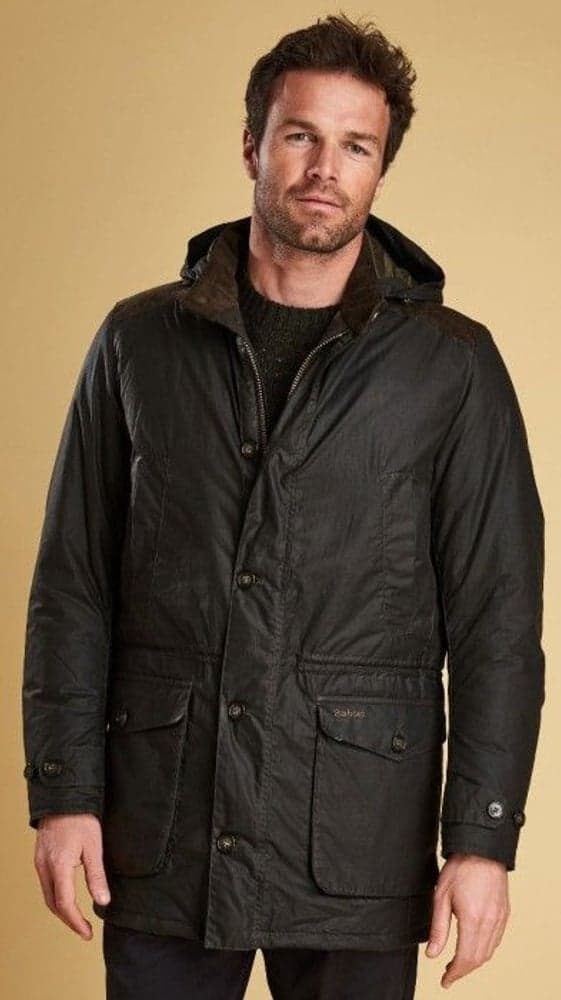 M's Crieff Wax Jacket Olive, view: 1