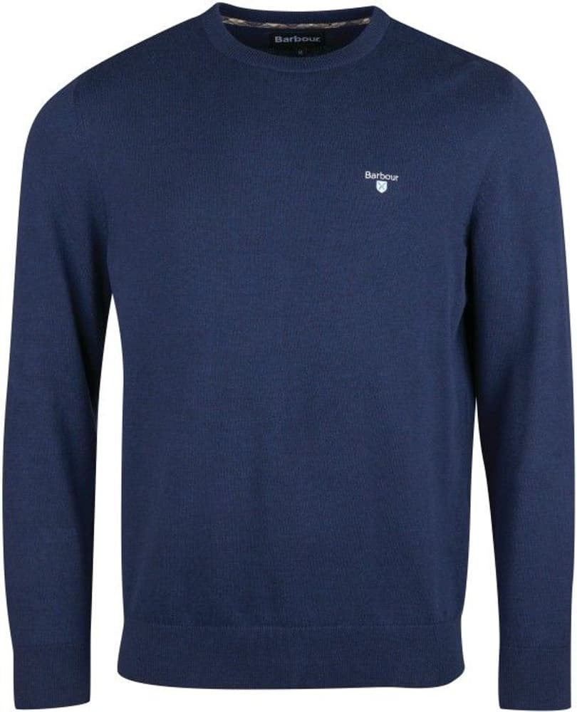 M's Organic Crew Neck Jumper Navy, view: 0