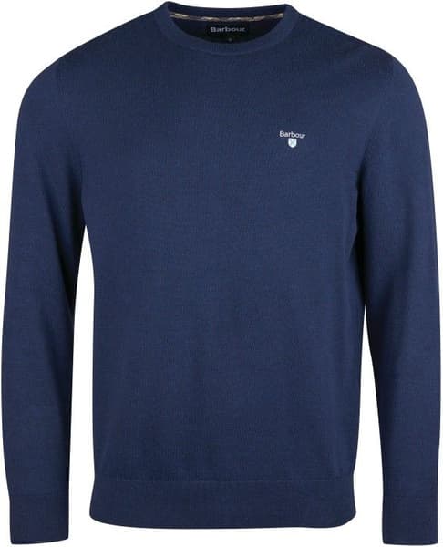 M's Organic Crew Neck Jumper Navy, view: 0