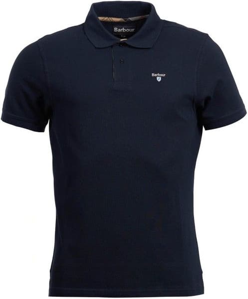 productImage: M's Tartan Pique Polo New Navy
