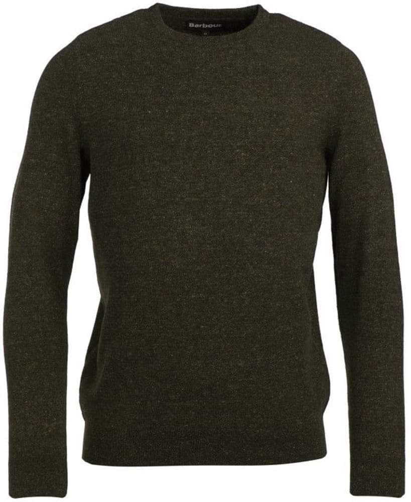M's Linen Mix Crew Neck Olive, view: 0